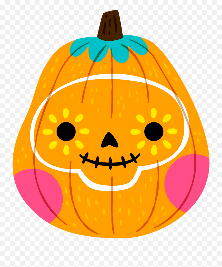 Halloween Pumpkin Clipart - Transparent Halloween Pumpkin Clipart Emoji,Pumpkin Clipart