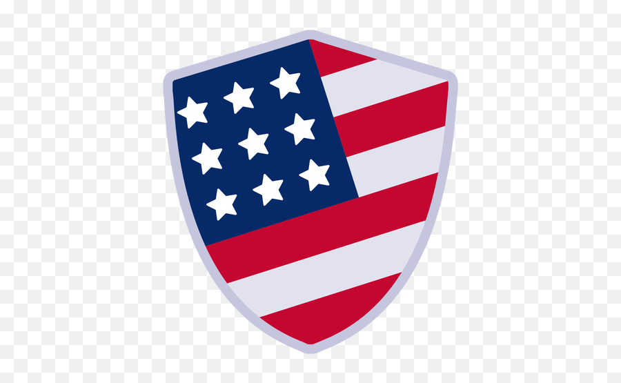 American Shield Badge Design Element - Vector America Shield Emoji,Shield Transparent