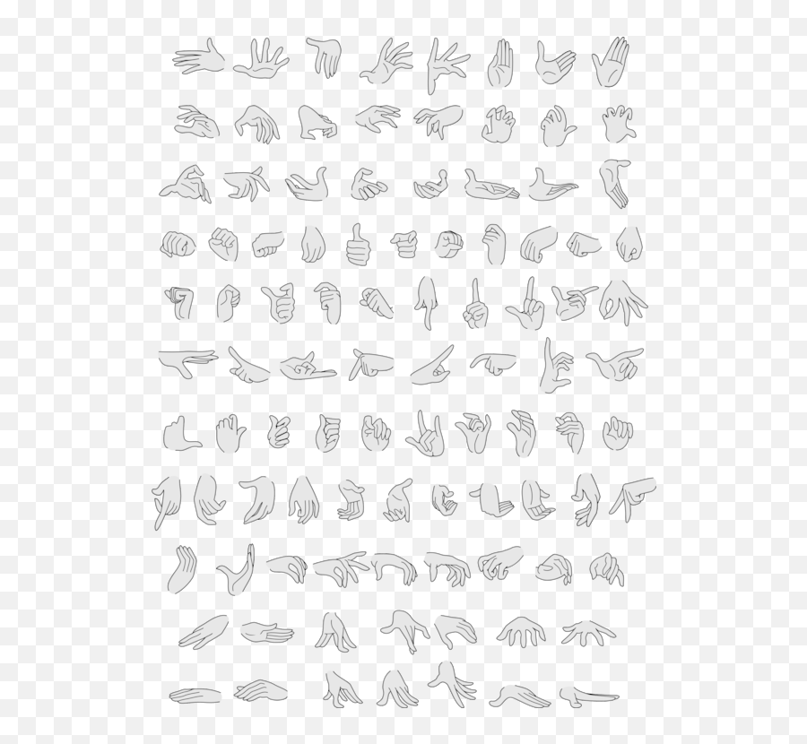 Wrapping Paper Cartoon Hand Png Clipart - Hand Poses Emoji,Cartoon Hand Png