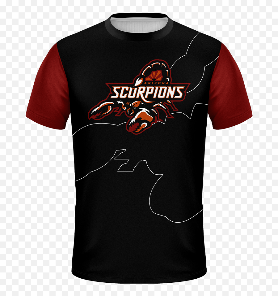 Arizona Scorpions Alt Performance Shirt Emoji,Scorpions Logo