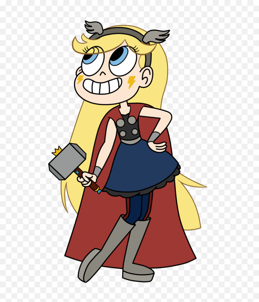Collection Of Free Thor Disney Xd Clipart Star Vs The - Dress Star Vs The Force Of Evil Star Emoji,Thor Clipart