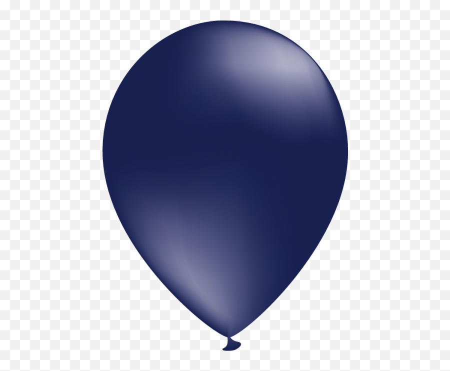 Dark Blue Balloon Clipart Transparent - Transparent Background Navy Blue Balloons Png Emoji,Blue Balloon Clipart