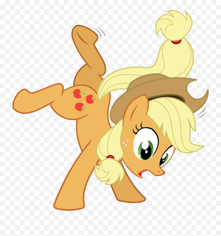 My Little Pony Applejack Drawing Free - My Little Pony Playing Twister Emoji,Applejack Png