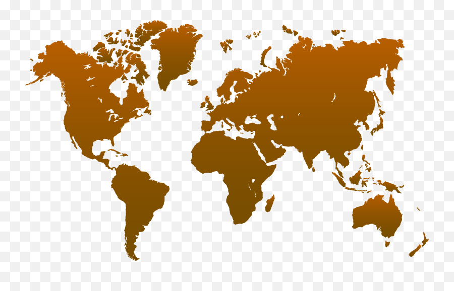 World Map Transparent Png - Europe And Asia Map Black Emoji,World Map Png