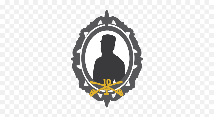 10th Cavalry Emoji,Buffalo Soldiers Logo