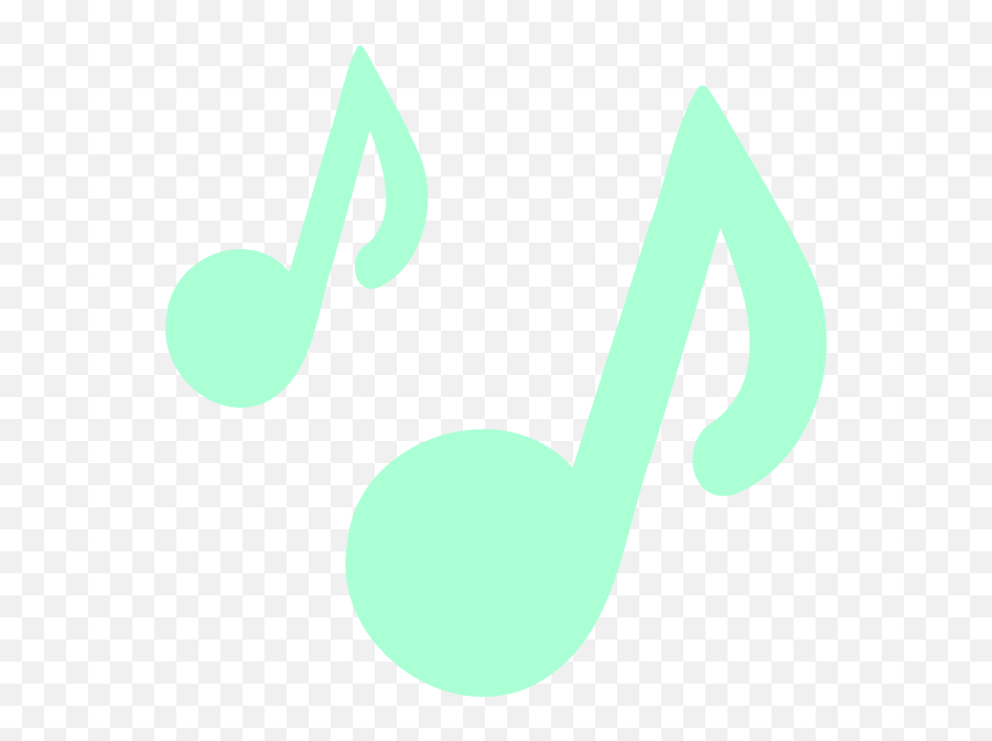 Music Notes Clip Art At Clkercom - Vector Clip Art Online Transparent Music Png Green Emoji,Music Notes Clipart