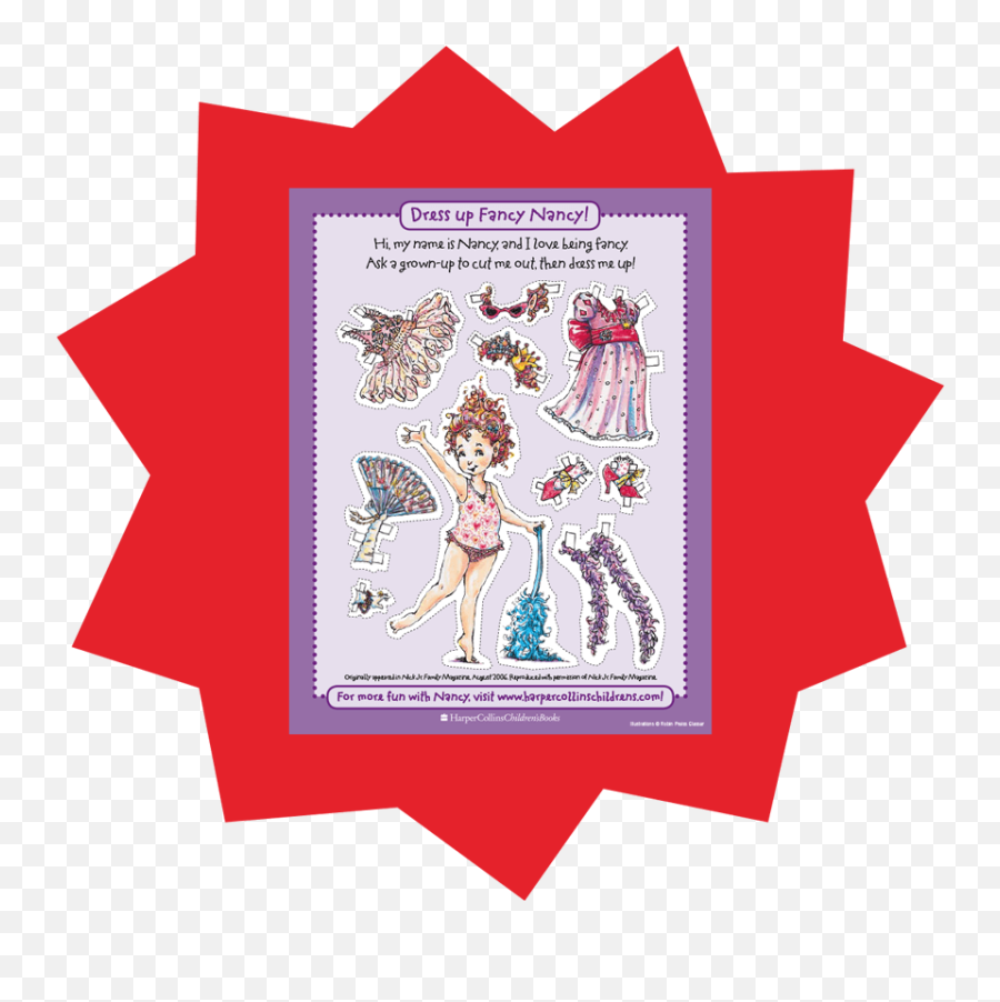 Storytime Anytime Character Activities - Harpercollins Emoji,Fancy Nancy Png