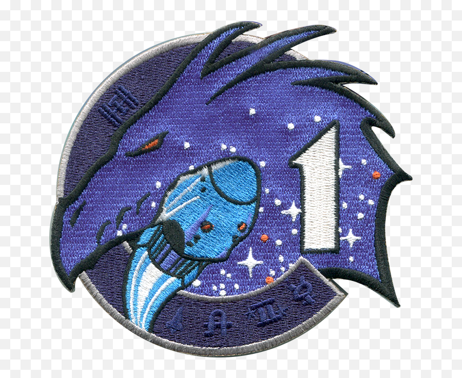 Nasa Spacex Crew Dragon Mission One Crew - 1 Patch Emoji,Spacex Logo Png
