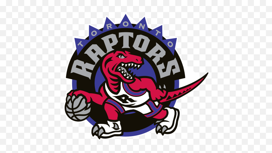 Toronto Raptors - Toronto Raptors Logo 1995 Emoji,Raptors Logo