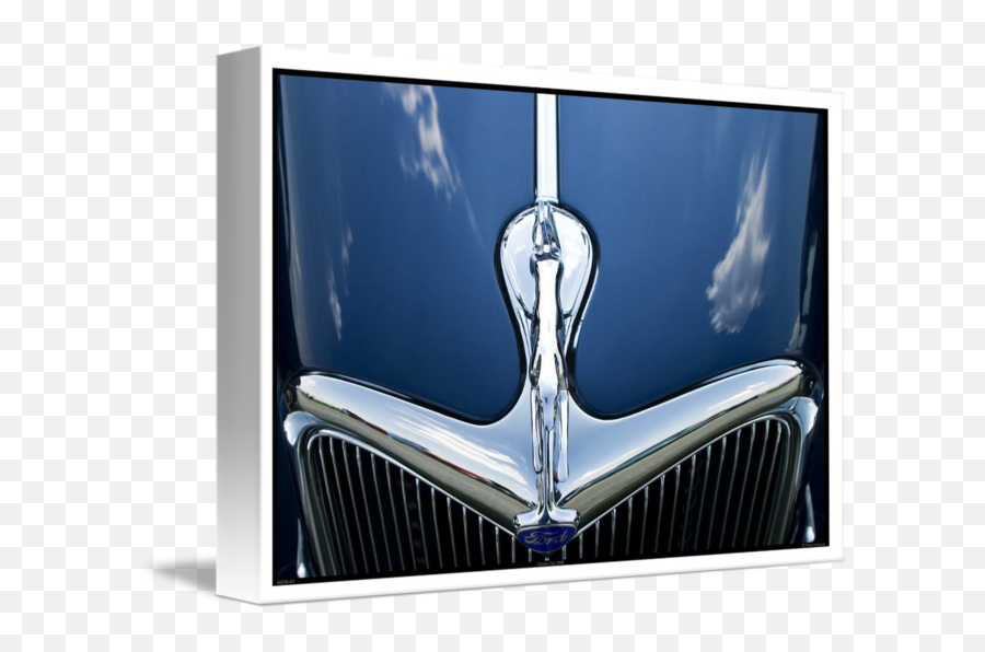 Classic Car Blue By Paul Hasara Emoji,Classic Car Logo