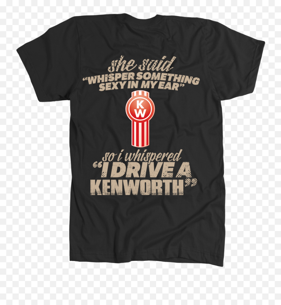 Download Kenworth Truck Logo Red White Hooded Png Image With - Kenworth Pillow Emoji,Kenworth Logo