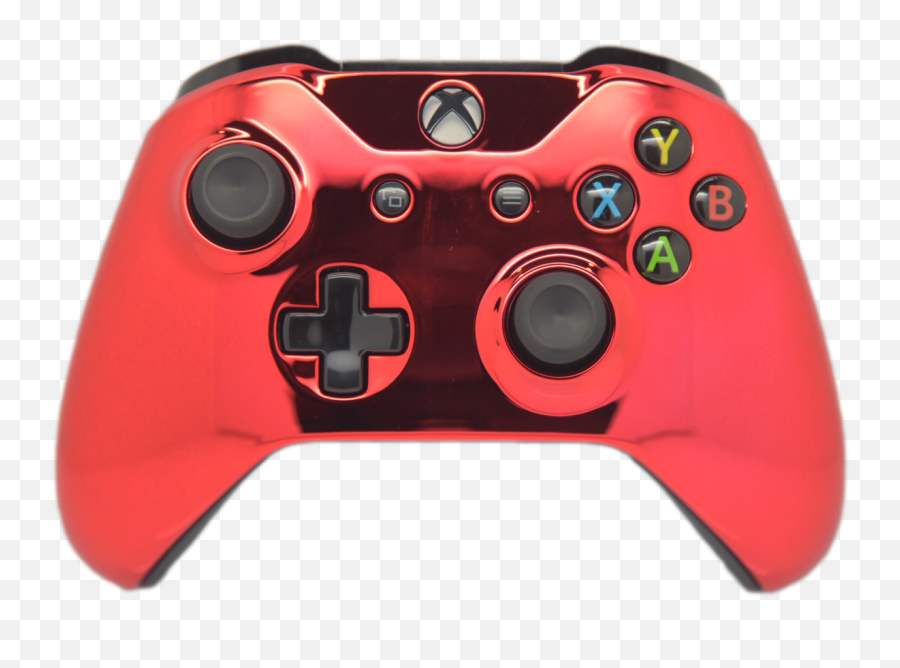 Red Chrome Xbox One S Controller - Solid Emoji,Xbox Controller Png