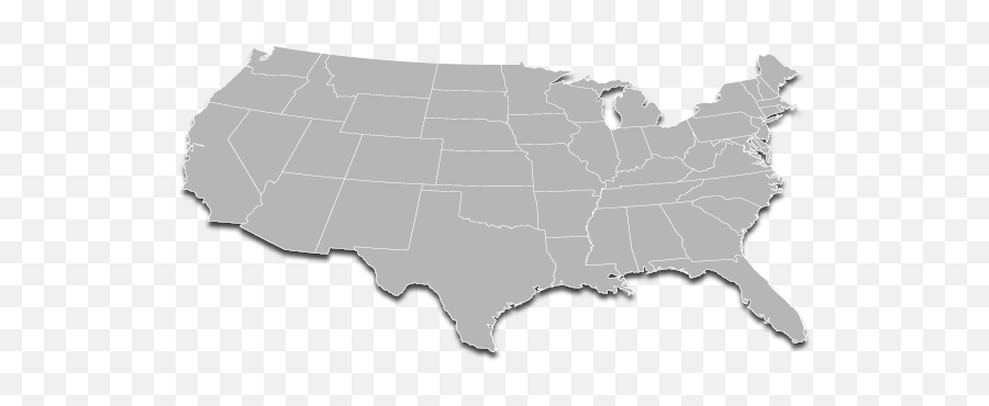 Usa Map Png - Transparent United States Map Png Emoji,Usa Png