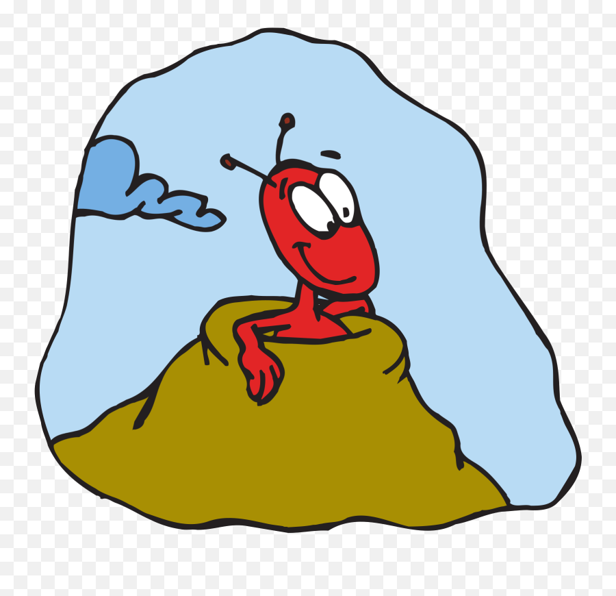 Hill Svg Vector Ant In Hill Clip Art - Good Night Ant Emoji,Hill Clipart