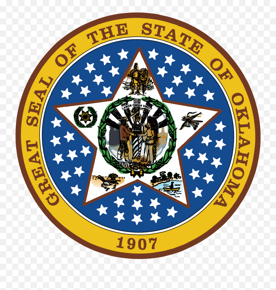 Oklahoma Republican Party - State Of Oklahoma Seal Logo Emoji,Republican Logo
