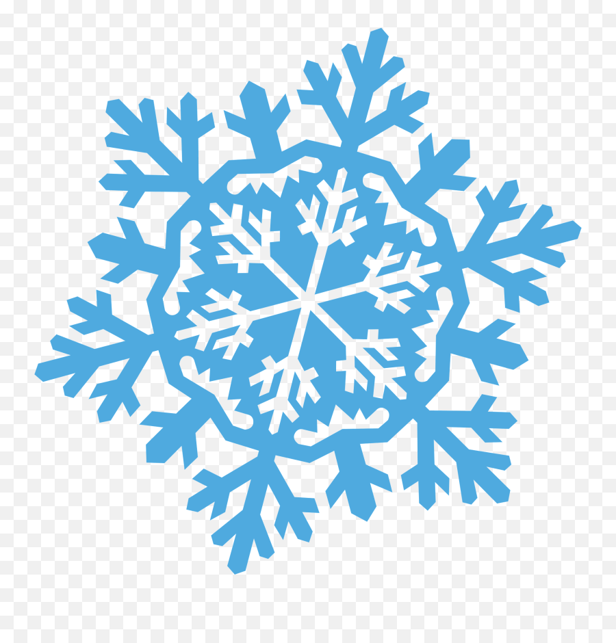 Snowflake Clipart Free Download Transparent Png Creazilla - Decorative Emoji,Snowflakes Clipart