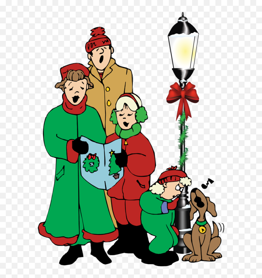 Family Singing Carolspng Dixie Allan - Victorian Carolers Clipart Emoji,Christmas Carolers Clipart
