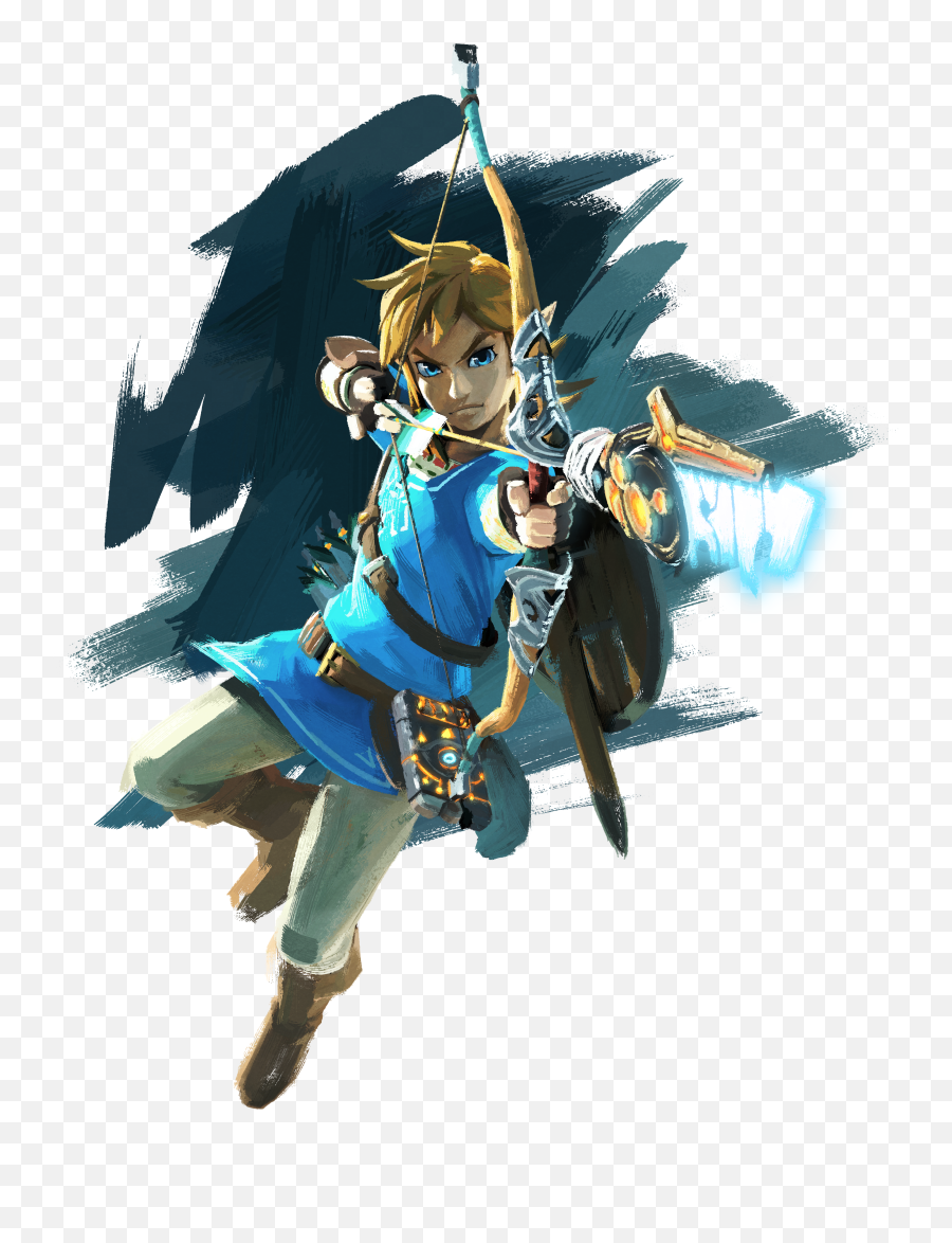 Zelda Breath Of The Wild Transparent - Legend Of Zelda Breath Of The Wild Link Emoji,Zelda Transparent