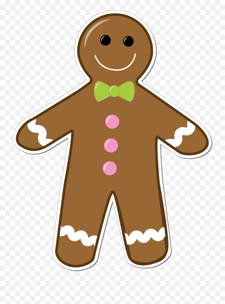 Free Gingerbread Man Clipart Pictures - Clipartix Gingerbread Man Clip Art Emoji,Man Clipart