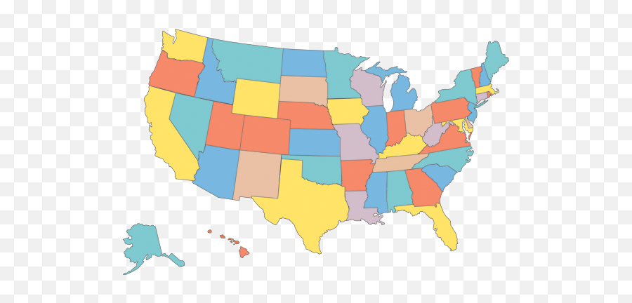 Blank Usa Map - Will Win Us Election 2020 Emoji,Us Map Png