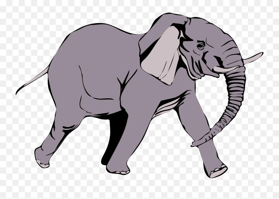Transparent Background Elephant Clipart - Clipart Elephant Png Transparent Emoji,Elephant Clipart Png