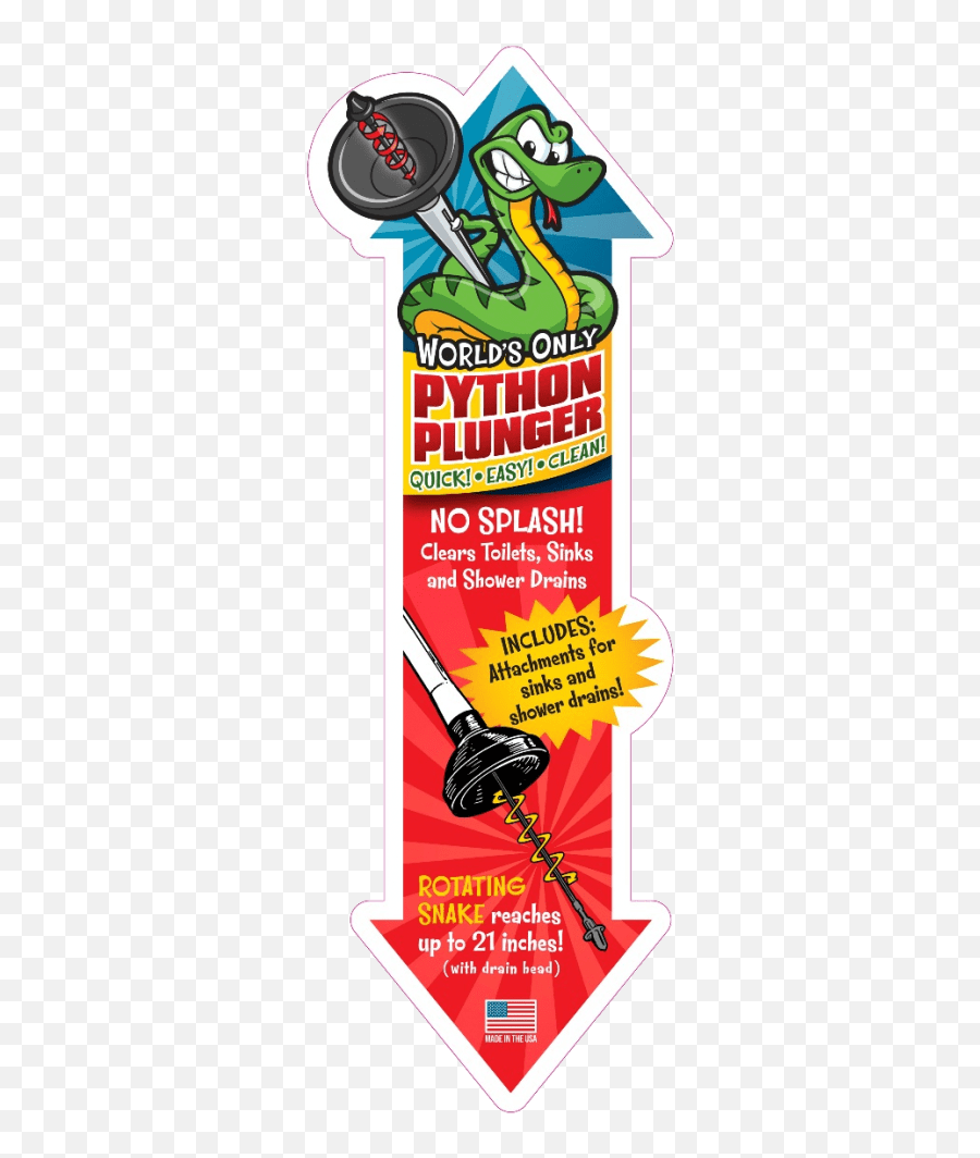Python Plunger U2013 The Plunger Evolved - Vertical Emoji,Plunger Png