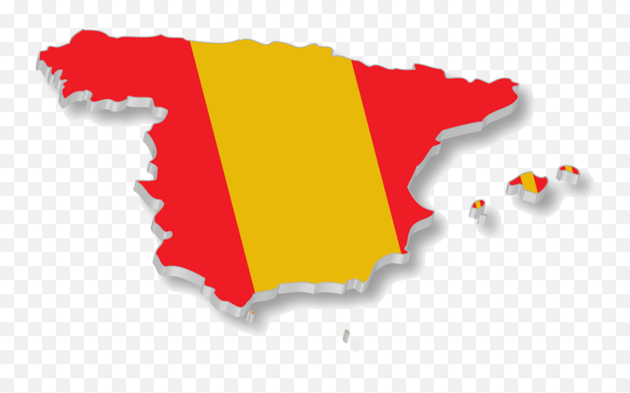 Spanish Flag Png - Transparent Spain Country Shape Emoji,Spain Png