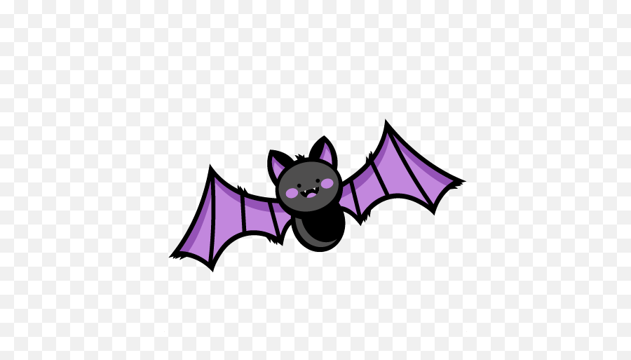 Halloween Bat Scrapbook Title Svg Cuts Emoji,Halloween Bat Clipart