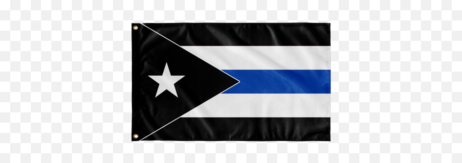 Thin Blue Line Puerto Rico Flag Emoji,Thin Blue Line Png