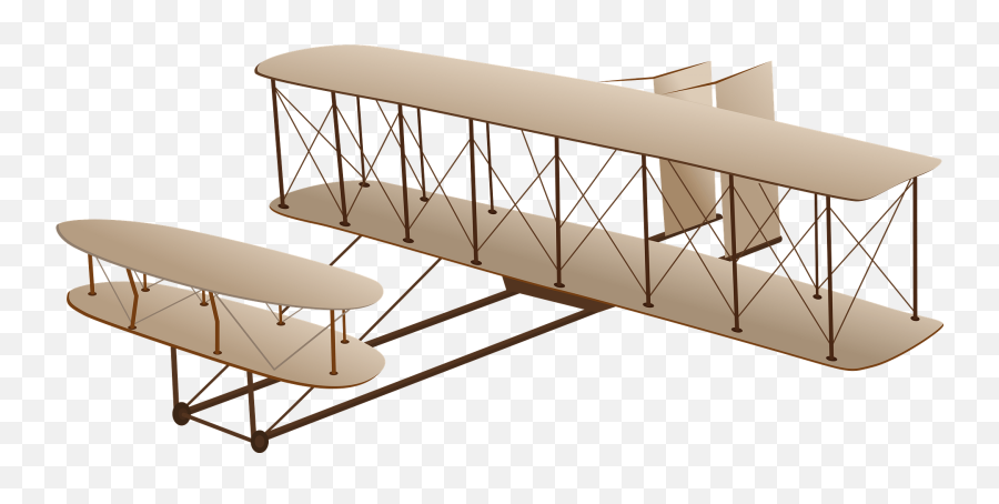 Wright Flyer Clipart Free Download Transparent Png Creazilla Emoji,Old Airplane Clipart