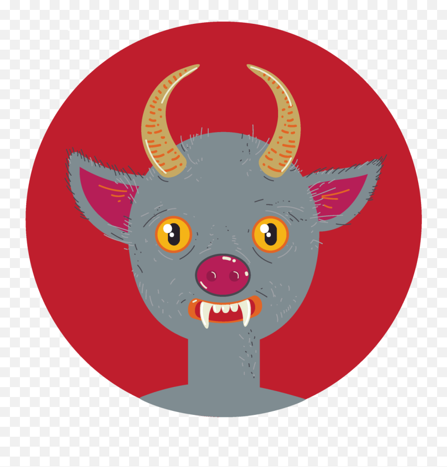 Devil In Vectotr By Olena On Dribbble Emoji,Devil Horns Clipart