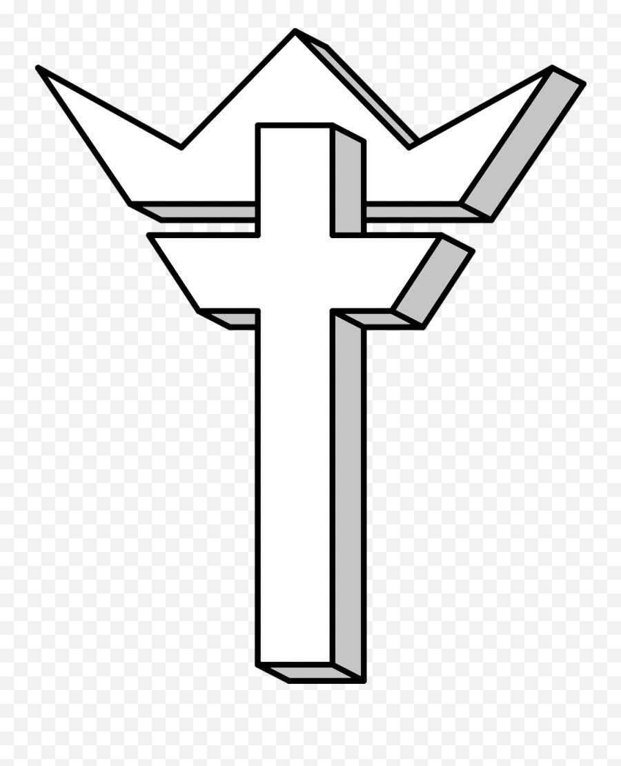 3dlogocoloredin - Feast Of Christ The King Symbol Clipart Emoji,Christian Symbols Clipart