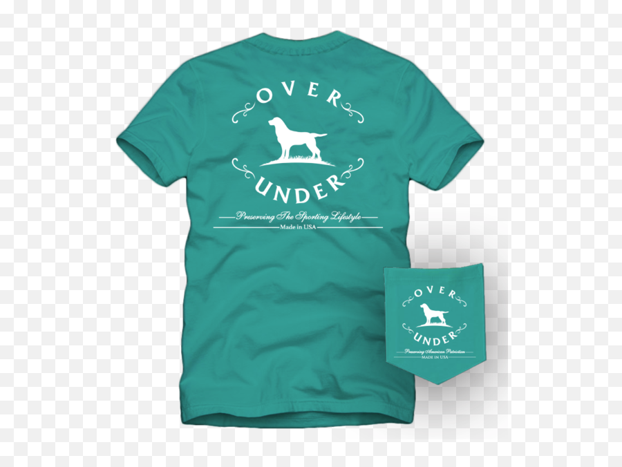 Over Under Logo Short Sleeve T - Shirt Respiratory Therapist Emoji,Made In Usa Logo