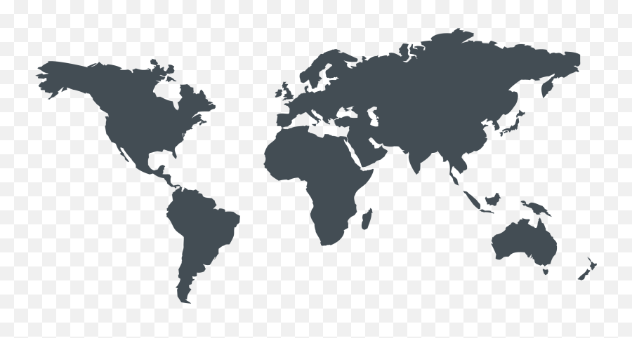 World Map Globe Vector Graphics - World Map Vector Png Hd Emoji,World Map Clipart