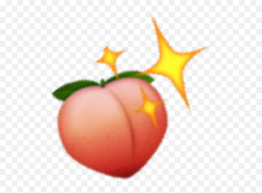 Peach Png Emoji Clipart - Background Peach Emoji Transparent,Peach Emoji Png