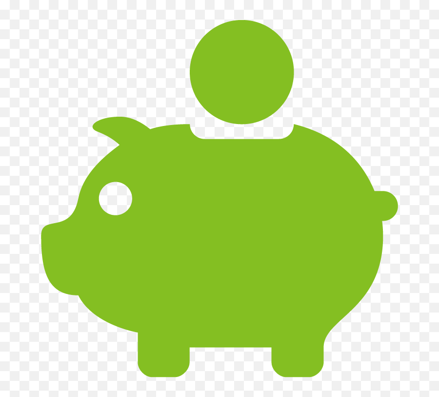 Piggy Bank - Financial Service Products Clipart Full Size Transparent Green Piggy Bank Png Emoji,Piggy Bank Clipart