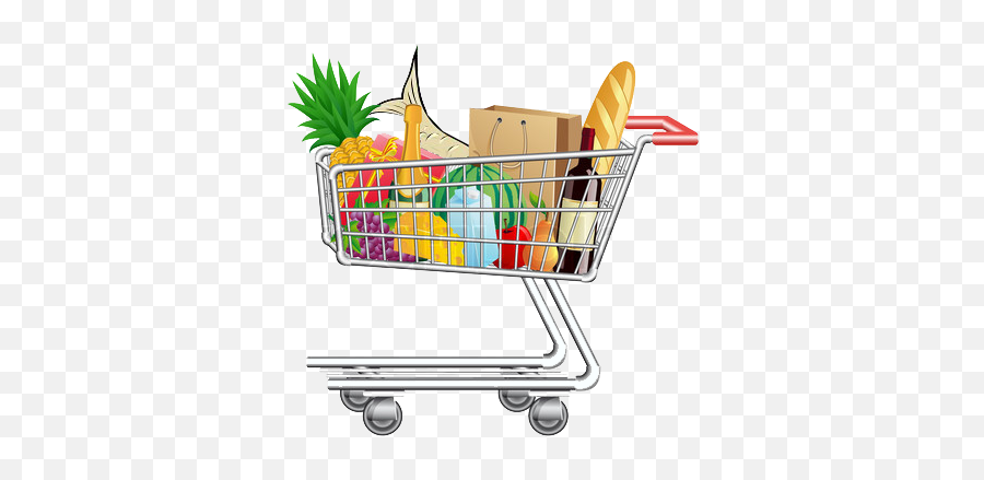 Shopping Shopping Cart Vehicle Clipart - Vertical Emoji,Shopping Cart Clipart