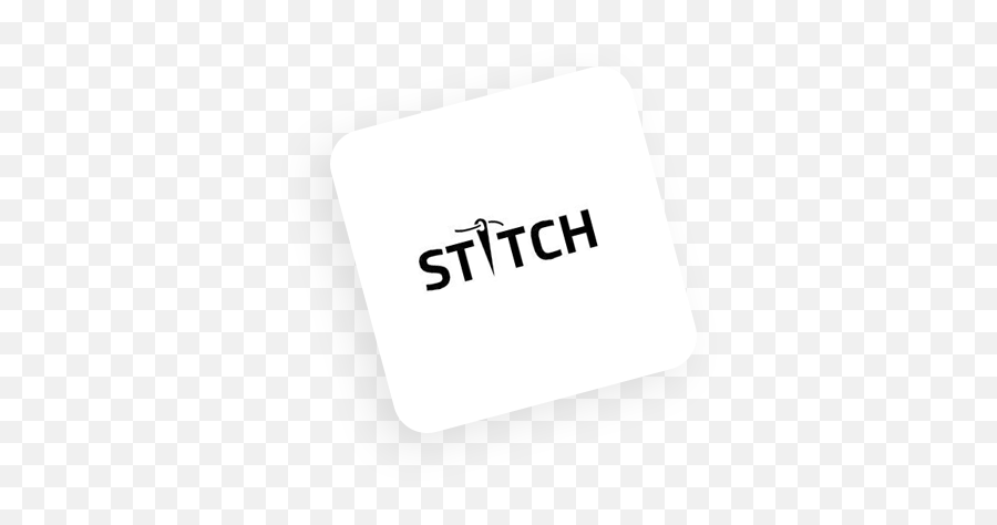 Custom Tailoring Platform - Dot Emoji,Stitch Logo