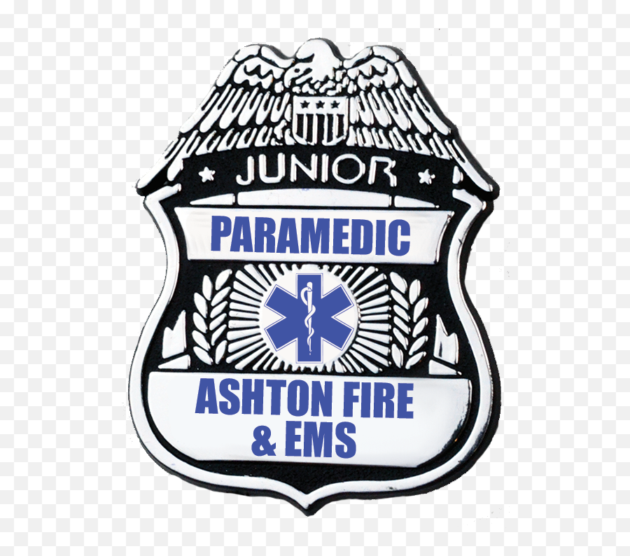 Custom Junior Paramedic Plastic Badge - Police Badges Emoji,Paramedic Logo