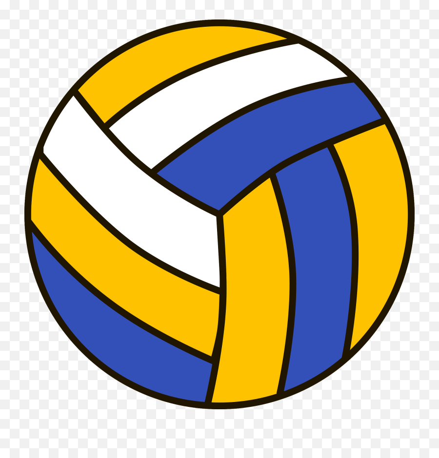 Volleyball Ball Clipart - Red And Green Volleyball Clipart Emoji,Clipart Volleyballs