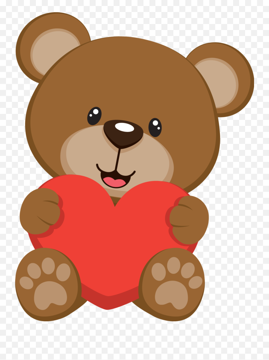 Teddy Bear Png Cartoon Transparent - Teddy Bear Png Cartoon Emoji,How To Make Clipart