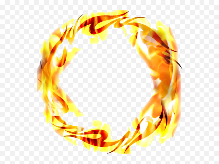 Fire Ring Png - Ring Of Fire Transparent Background Png Emoji,Fire Vector Png