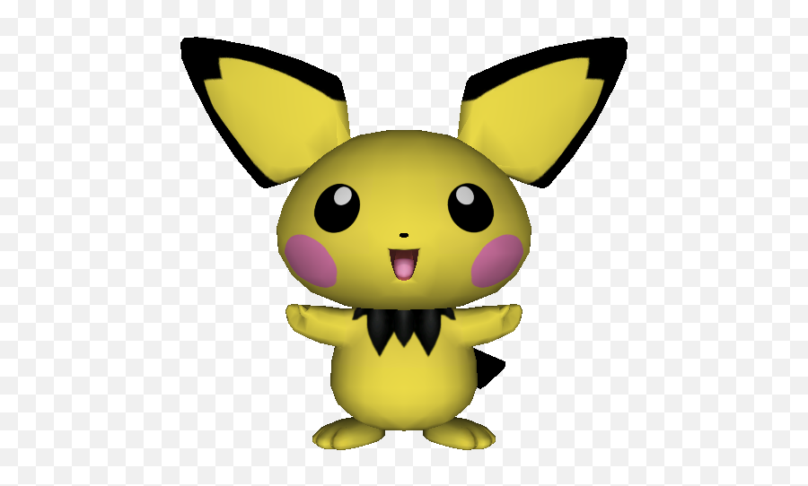 Download Hd Download Zip Archive - Melee Low Poly Models Emoji,Pichu Png