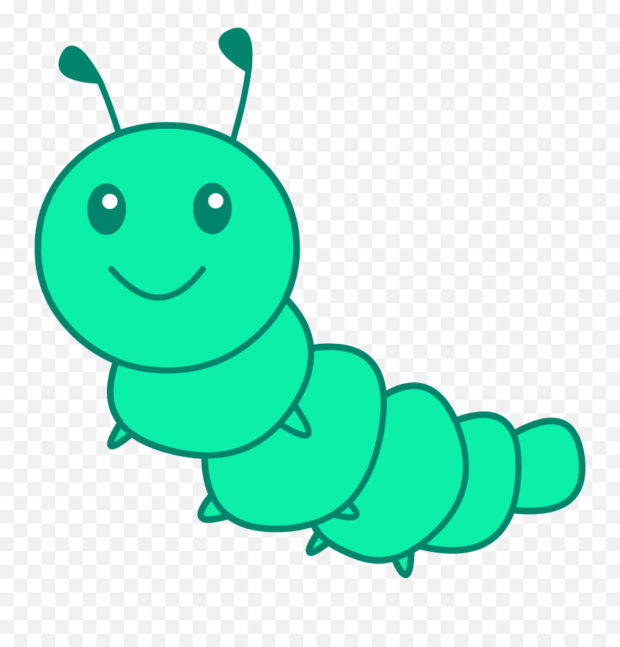 Free Clip Art - Cartoon Caterpillar Emoji,Caterpillar Clipart