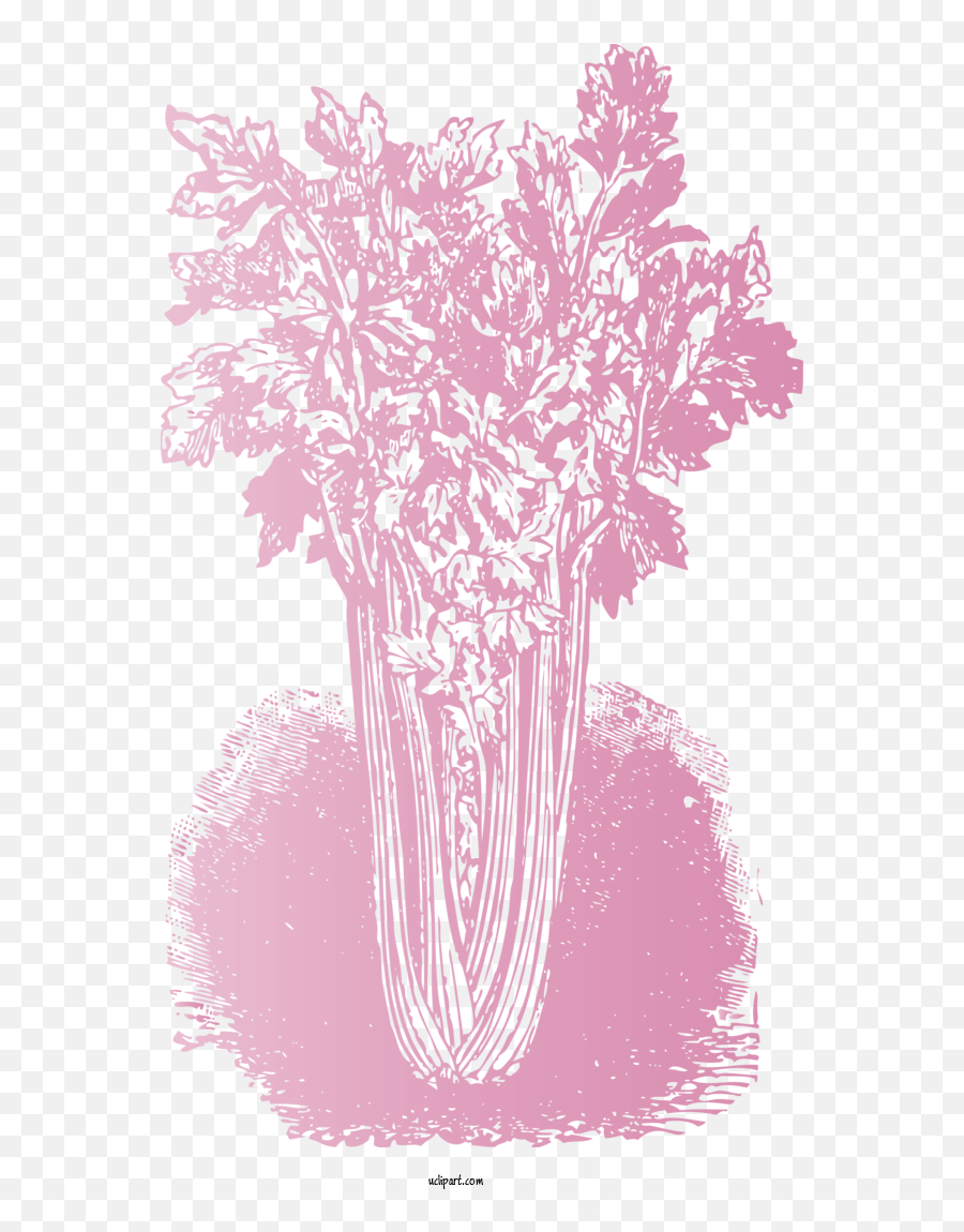 Food Celery Floral Design Kitchen Emoji,Vegetable Garden Clipart
