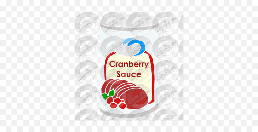 Cranberry Sauce Stencil For Classroom Therapy Use - Great Emoji,Sauce Clipart