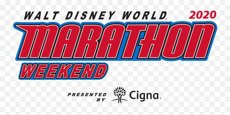 Marathon20 Weekend Logo - Horizontal Emoji,Disney World Logo