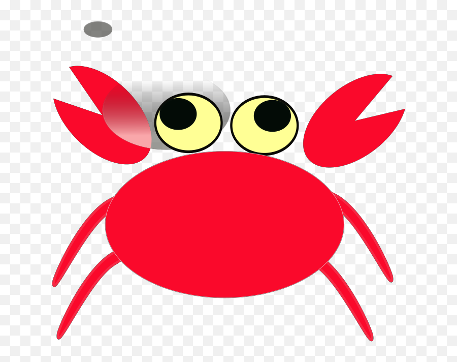 Red Crab Svg Vector Red Crab Clip Art - Svg Clipart Emoji,Blue Crab Clipart