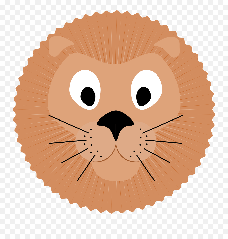 Lion Face Clipart Free Download Transparent Png Creazilla Emoji,Lion Face Clipart