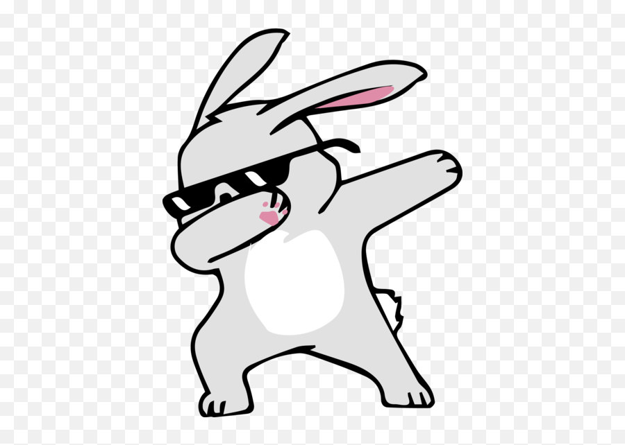 Dabbing Bunny The Craft Chop Dab Drawings Cute Drawings Emoji,Dab Clipart